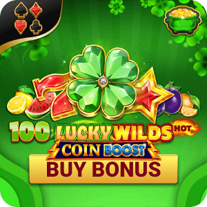 100 Lucky Wilds Hot Coin Boost