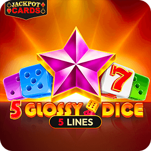 5 Glossy Dice
