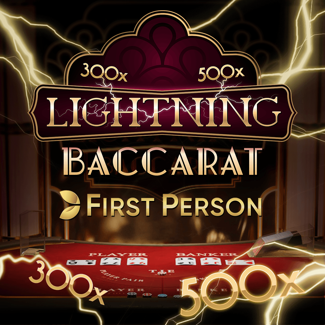 First Person Lightning Baccarat