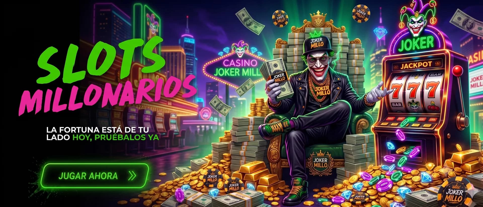 Jugá en Joker Millo